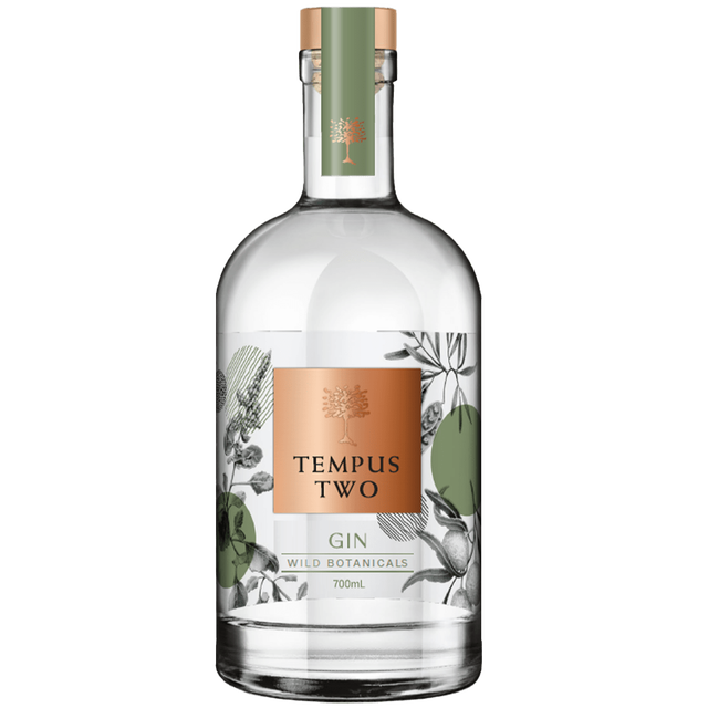 700ml Gin Bottle Tempus Two Copper Wild Botanical Gin image number null